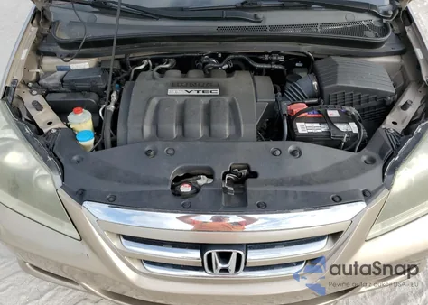 2006 Honda Odyssey Ex z USA, uszkodzony, nr VIN 5FNRL38476B459124